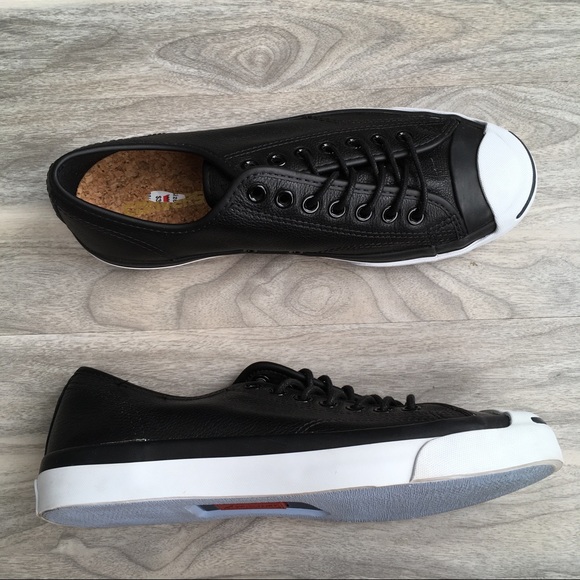 converse black ox leather